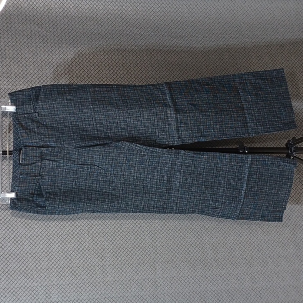Express Editor size 8 Navy Blue White Slacks Pants
